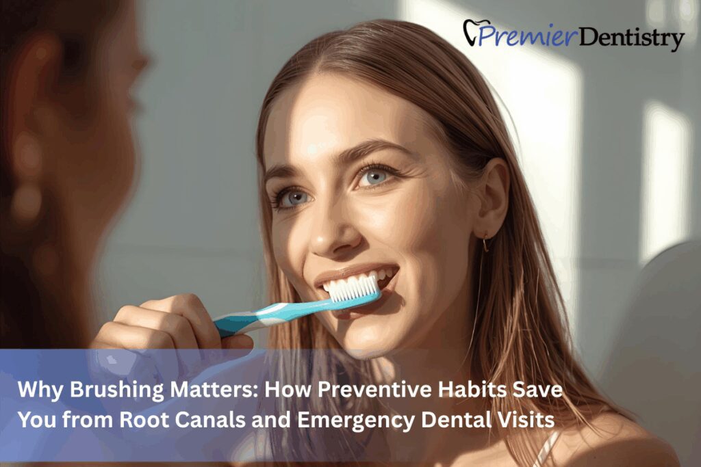 Why Brushing Matters: How Preventive Habits Save You from Root Canals and Emergency Dental Visits